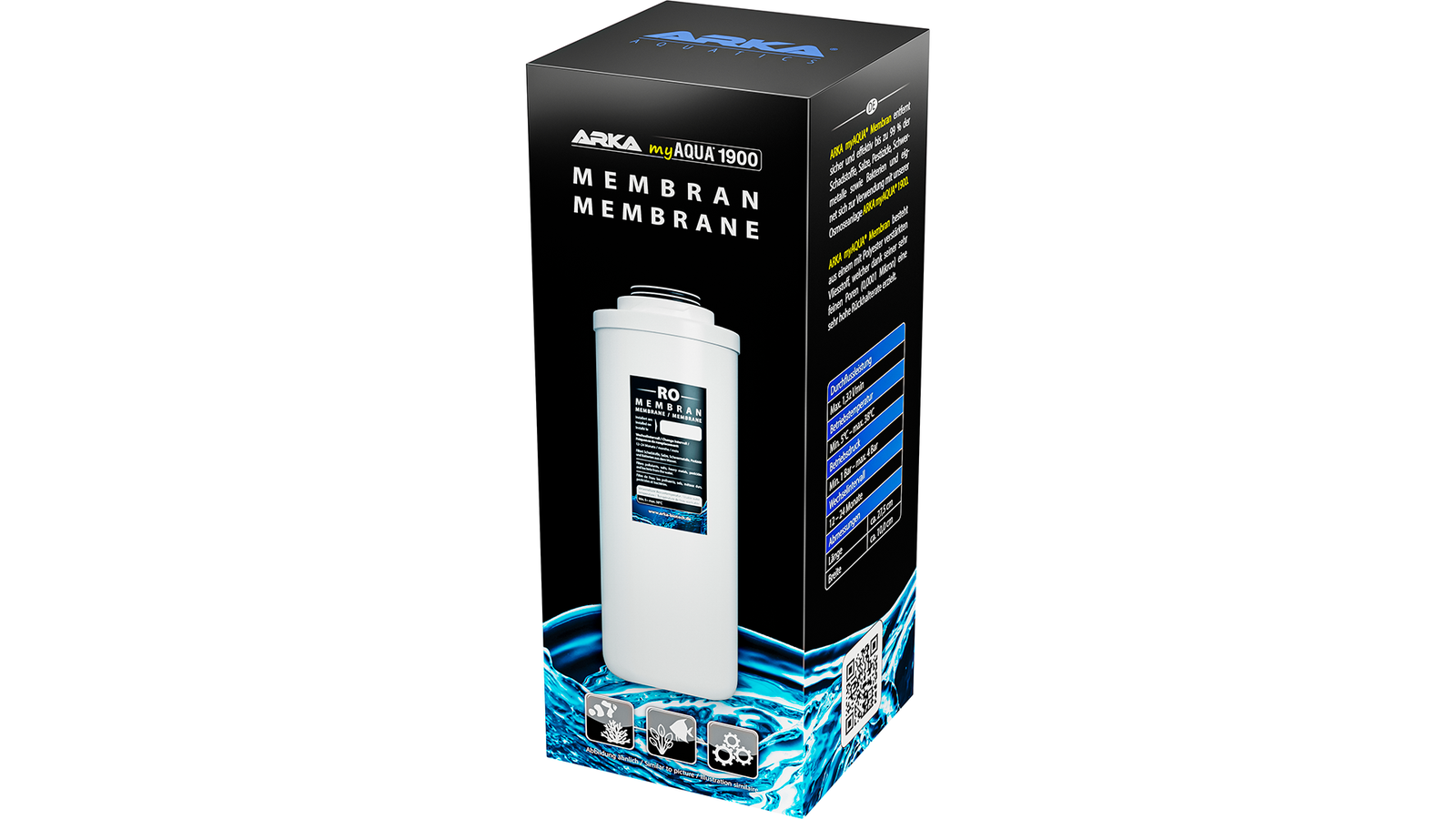 ARKA myAqua Membran 1900 – Effektive Schadstoffentfernung