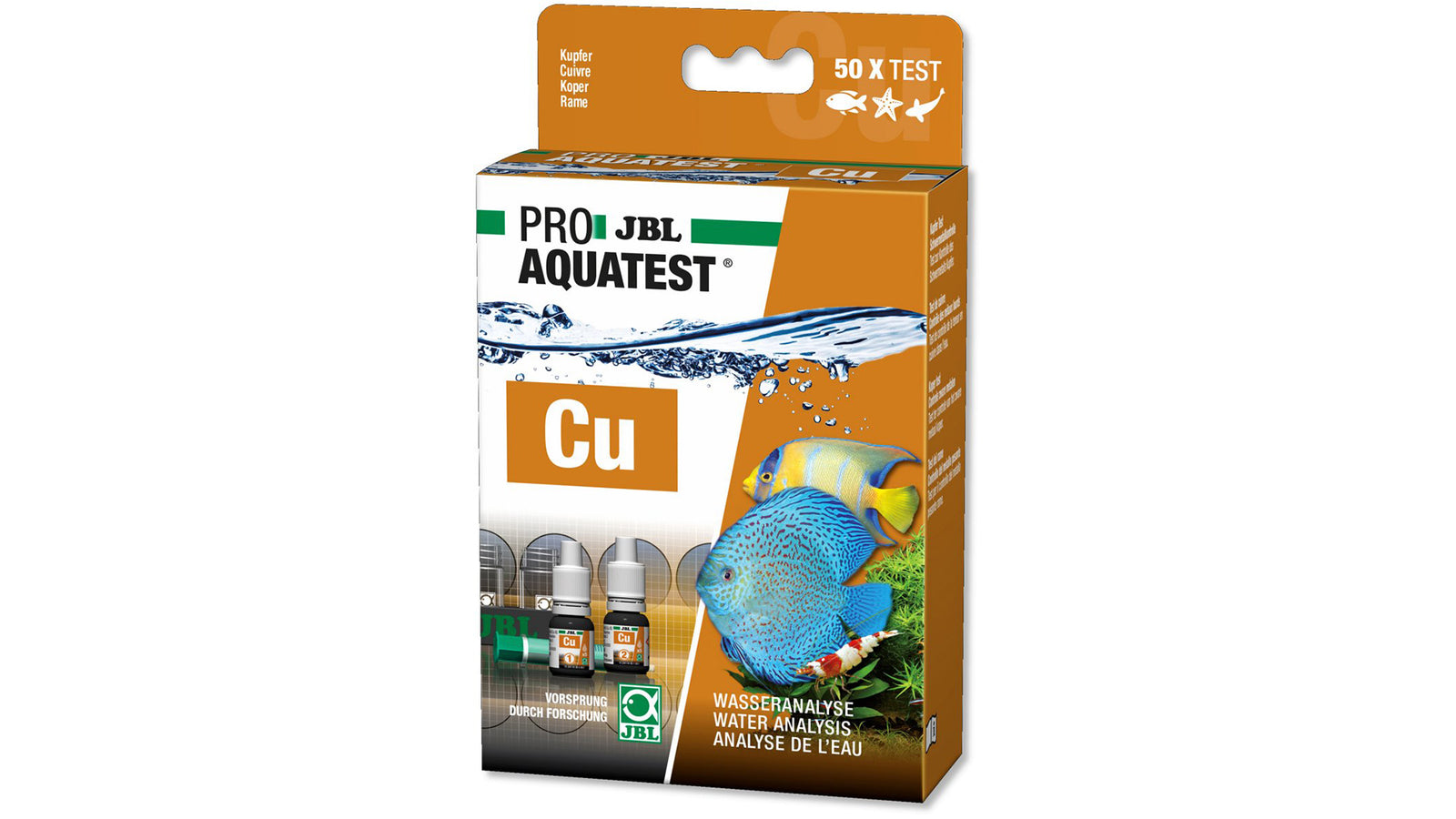 JBL PROAQUATEST Cu Kupfer - GarnelenTv-Shop
JBL PROAQUATEST Cu Kupfer Schnelltest zur Bestimmung des Kupfergehalts