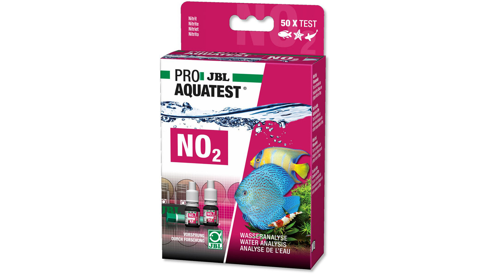 JBL PROAQUATEST NO2 Nitrit - GarnelenTv-Shop
JBL ProAquaTest NO2 Schnelltest Set