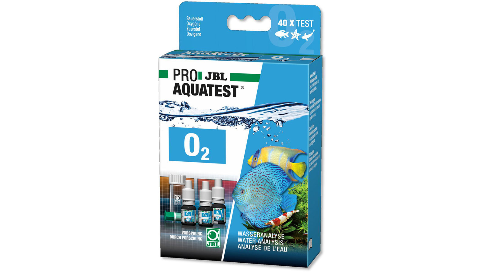 JBL PROAQUATEST O2 Sauerstoff - GarnelenTv-Shop
JBL PROAQUATEST O2 Sauerstofftest Schnelltest Aquarien Teiche