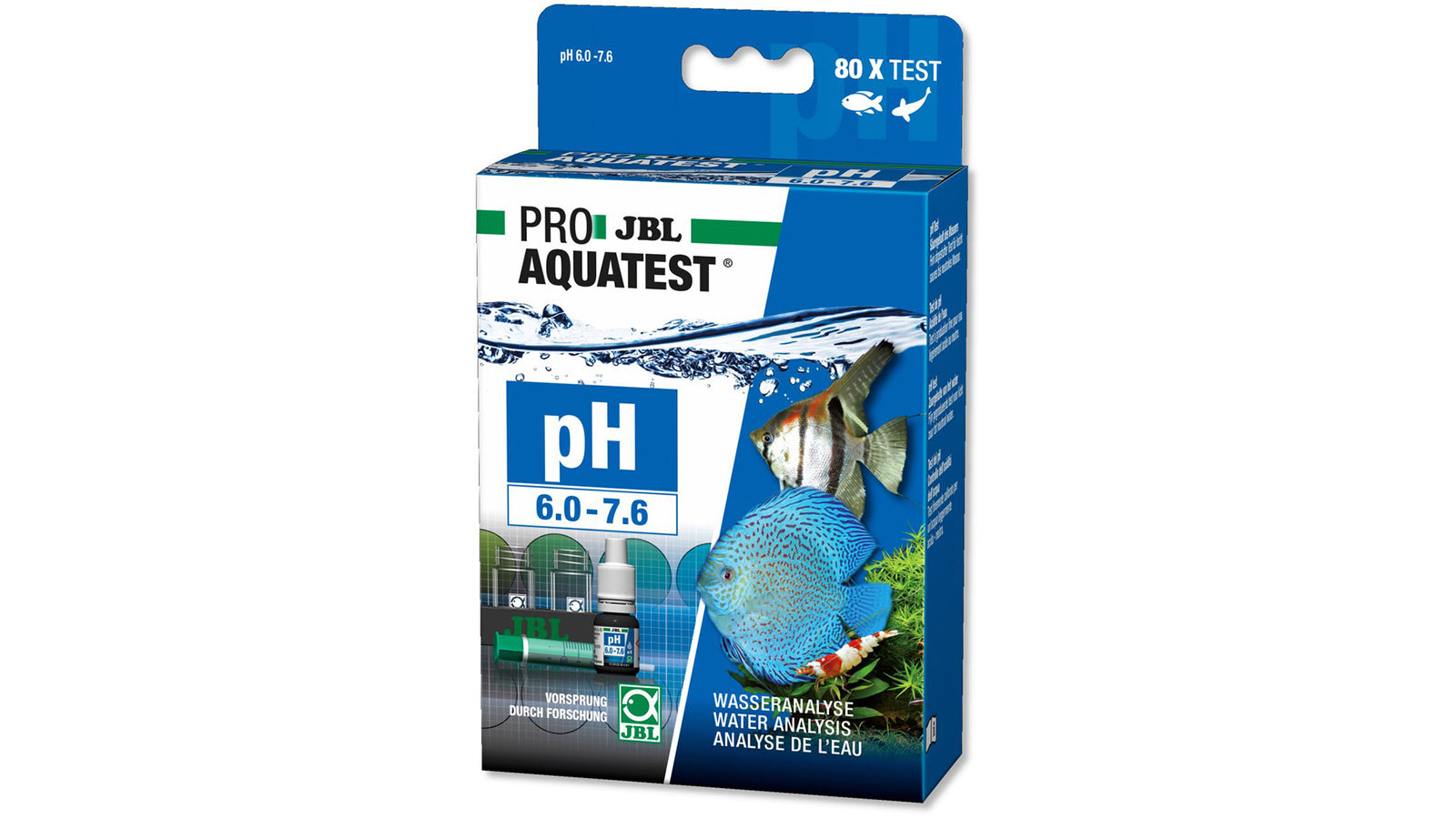 JBL PROAQUATEST pH 6.0-7.6 - GarnelenTv-Shop
JBL PROAQUATEST pH Schnelltest für Süßwasseraquarien