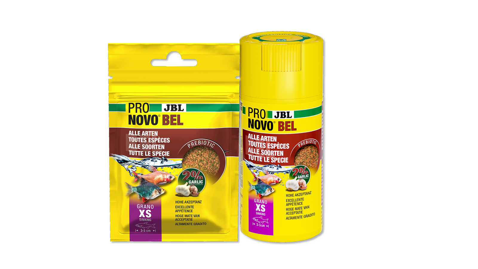 JBL PRONOVO BEL GRANO XS – Futtergranulat für Zierfische