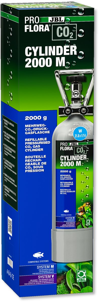 JBL PROFLORA CO2 CYLINDER 2000 M - GarnelenTv-Shop