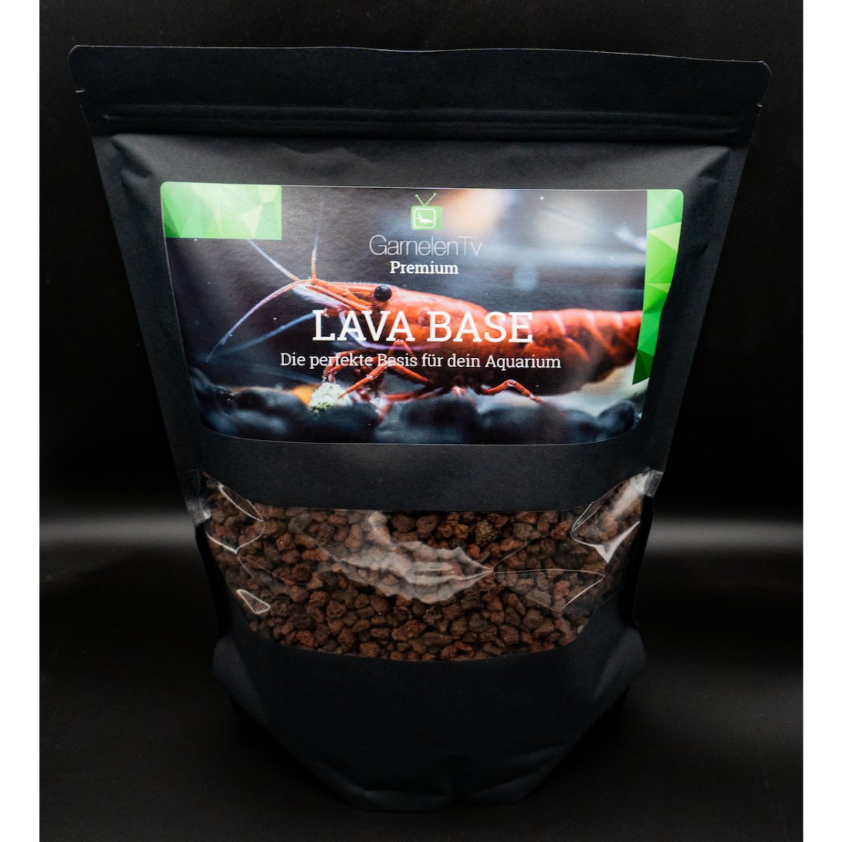 Premium Lava Base 3kg - Basis für jedes Aquarium - GarnelenTv-Shop