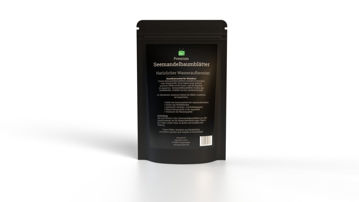 Aluminiumfreie "I am Green" Verpackung für Seemandelbaumblätter