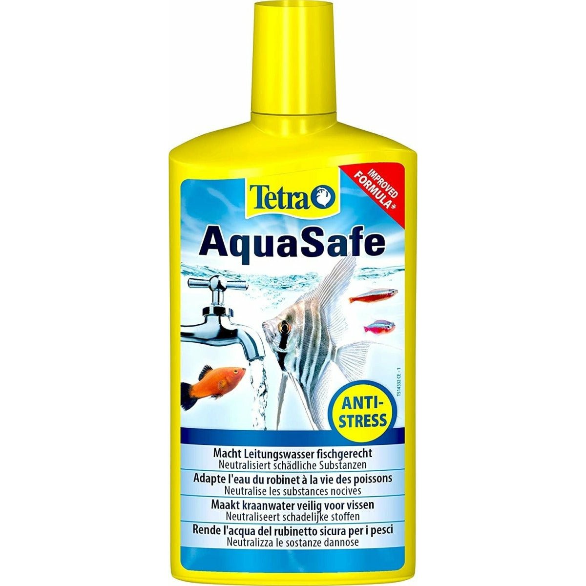 Tetra - AquaSafe 500ml / Wasseraufbereiter - GarnelenTv-Shop
Tetra AquaSafe Wasseraufbereiter für gesunde Aquarien