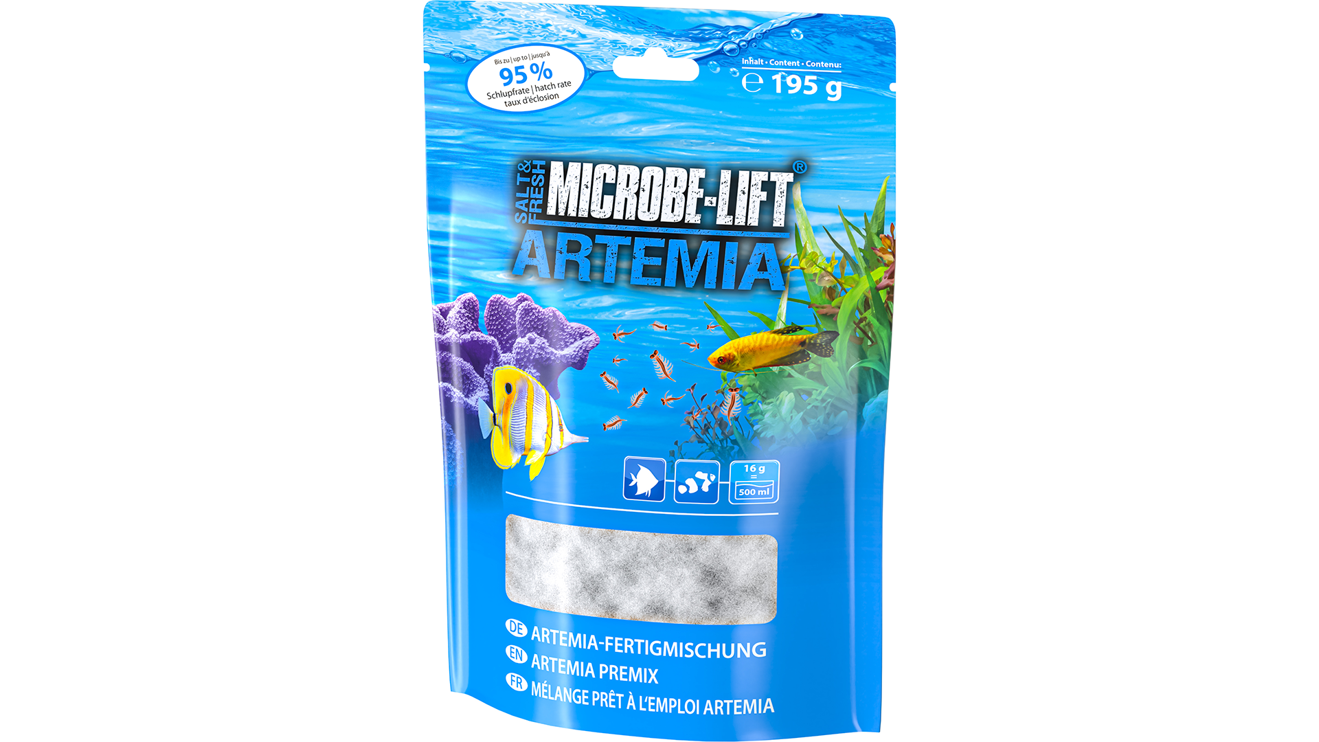 Artemia Futter und Zuchtansatz
