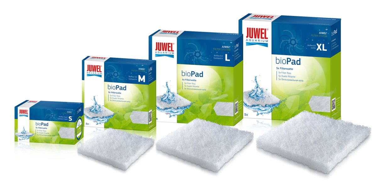 Filtermedien für Aquarienfilter wie Juwel