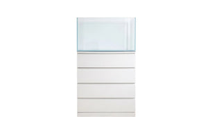 Aquarium 138L für IKEA Kullen mit Sondermaß 70x39,5x50 cm, sauber verklebten Kanten und kompakter Bauweise für Zierfische und Aquascaping