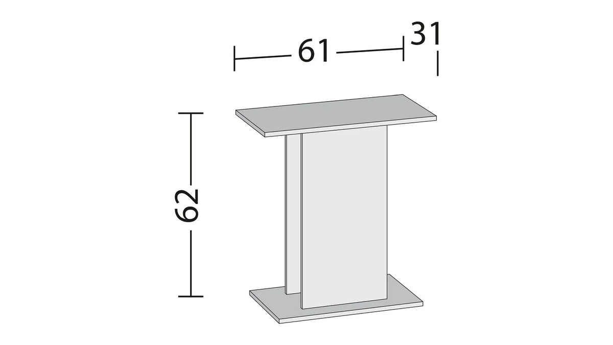 Juwel Aquarium Schrank Stand SB 60/50 weiß