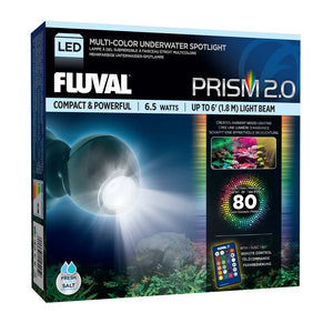 Fluval - Prism 2.0 Mehrfarbige Unterwasser-Spotlight-LED, 6,5W