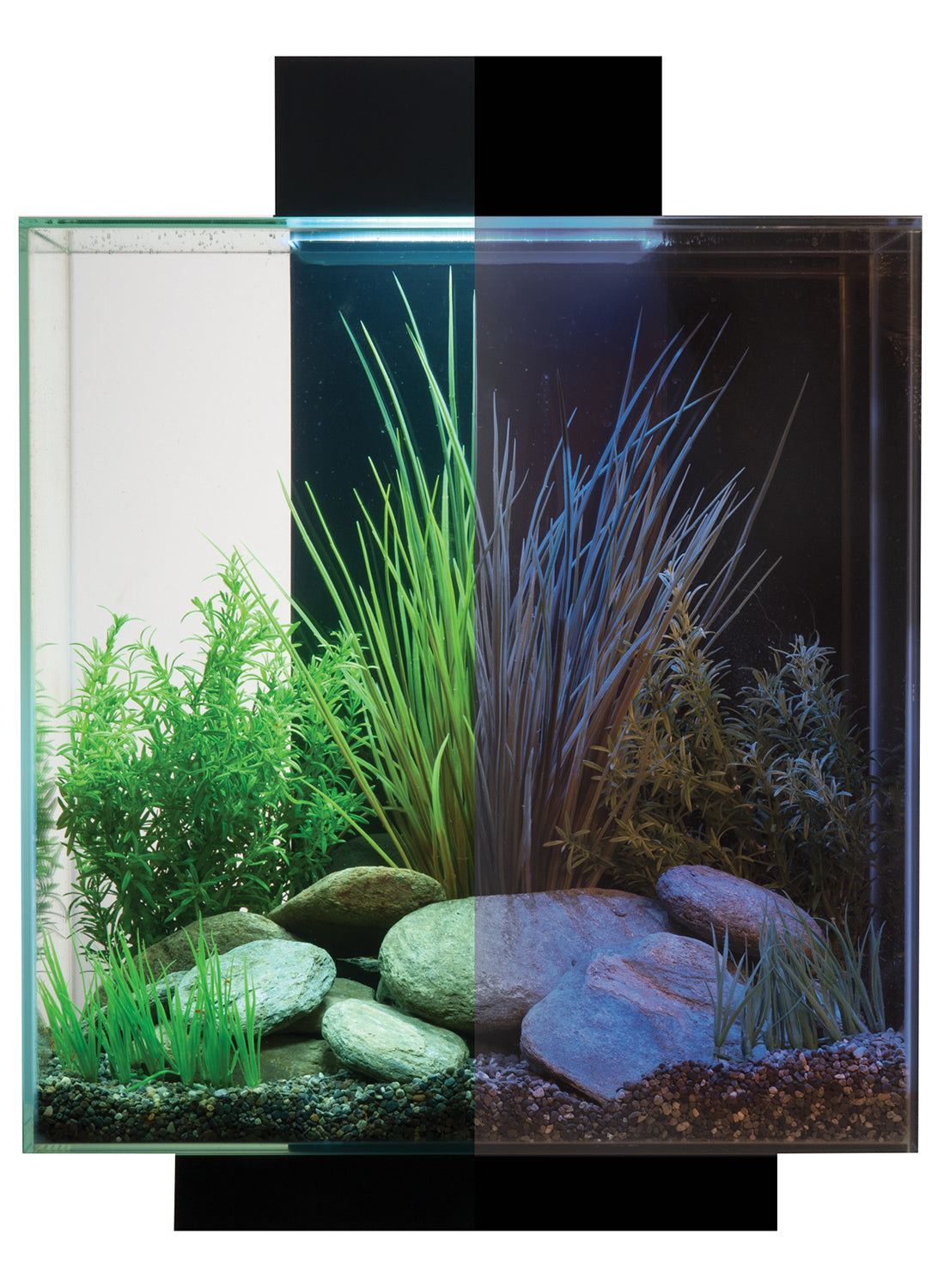 Fluval Edge 2.0 mit versteckter Kabelführung