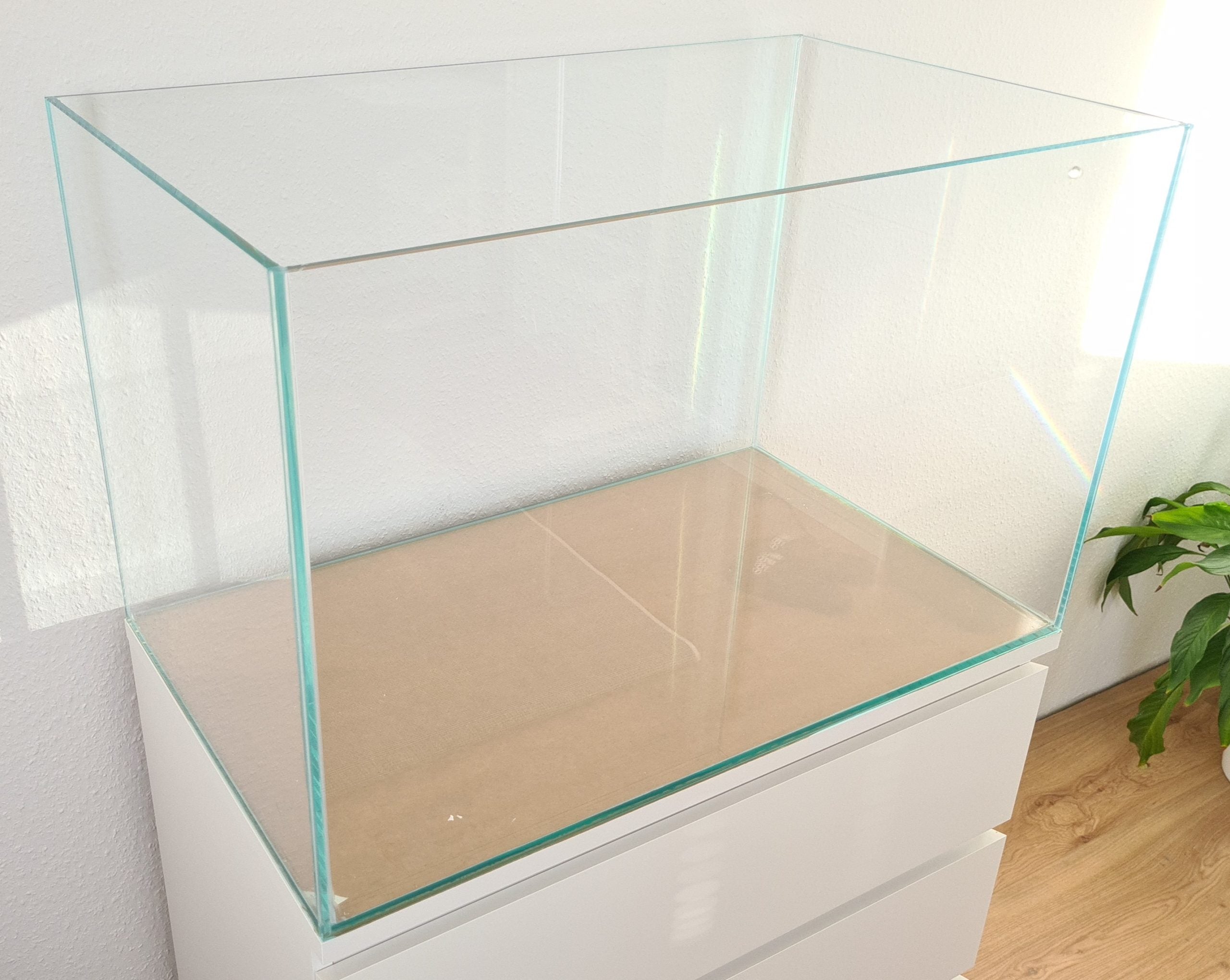 Aquarium 80x48x50cm (LxTxH) 190l für IKEA Malm