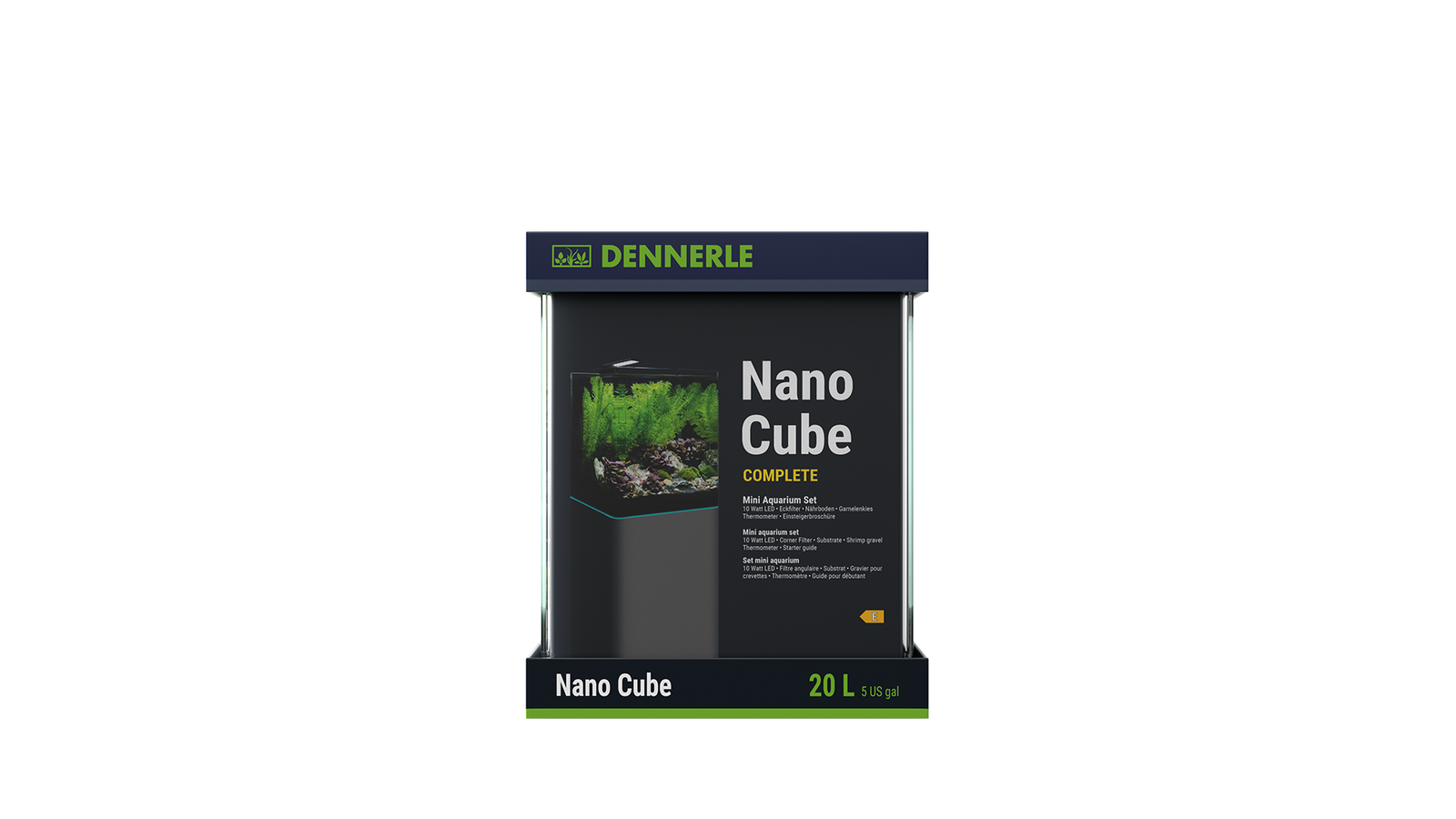 Dennerle Nano Cube Complete mit modernem Design
