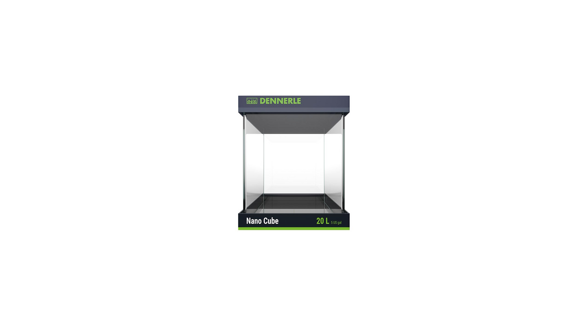 Nano Cube mit Rückwandfolie und Abdeckscheibe