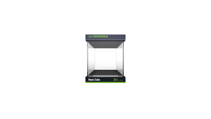 Nano Cube mit Rückwandfolie und Abdeckscheibe