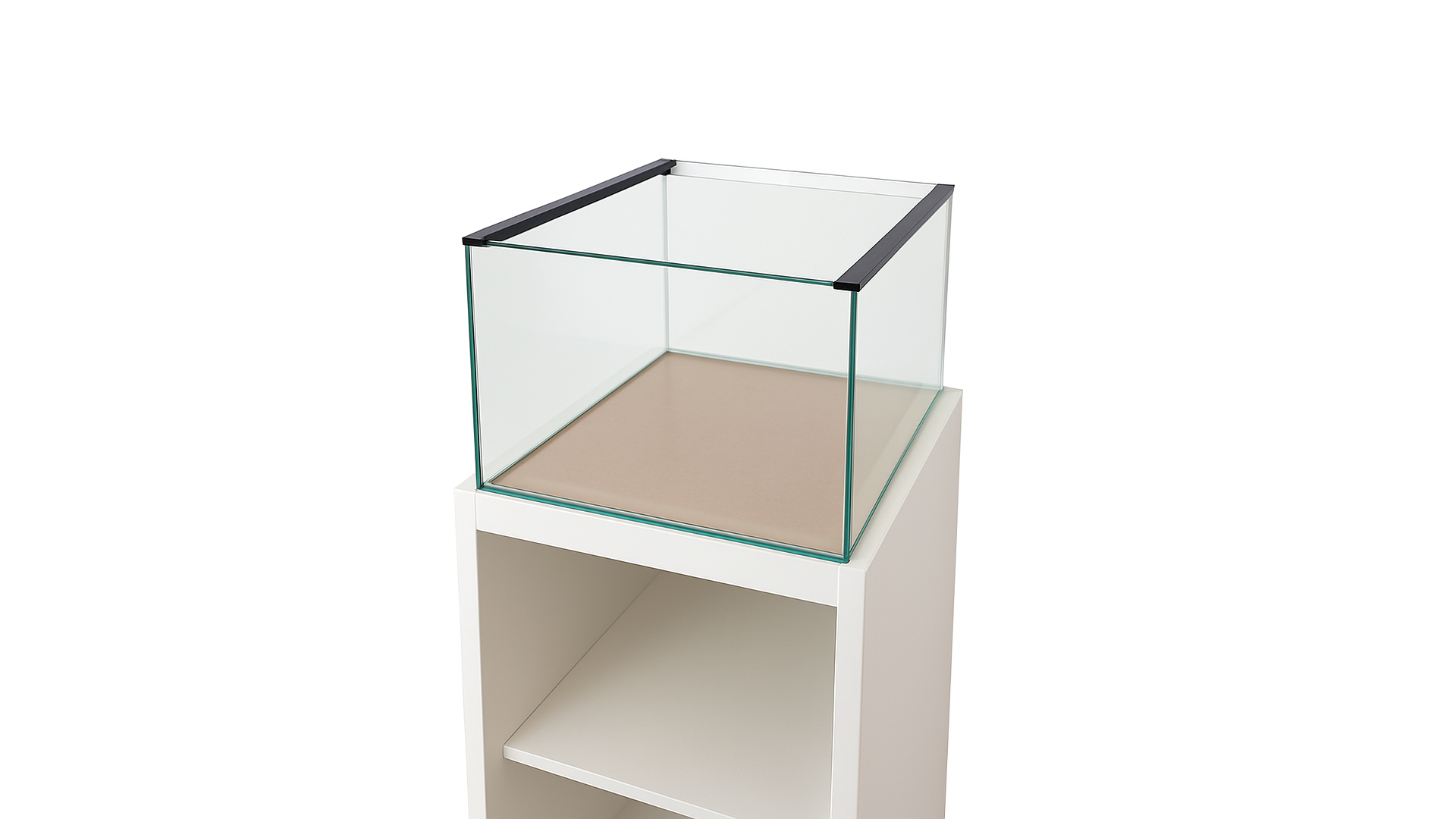 27l Kallax - Aquarium 33x38x22cm (LxTxH) für KALLAX-Regal - GarnelenTv-Shop
Transparentes Silikon Aquarium für KALLAX-Regal mit Abdeckscheiben