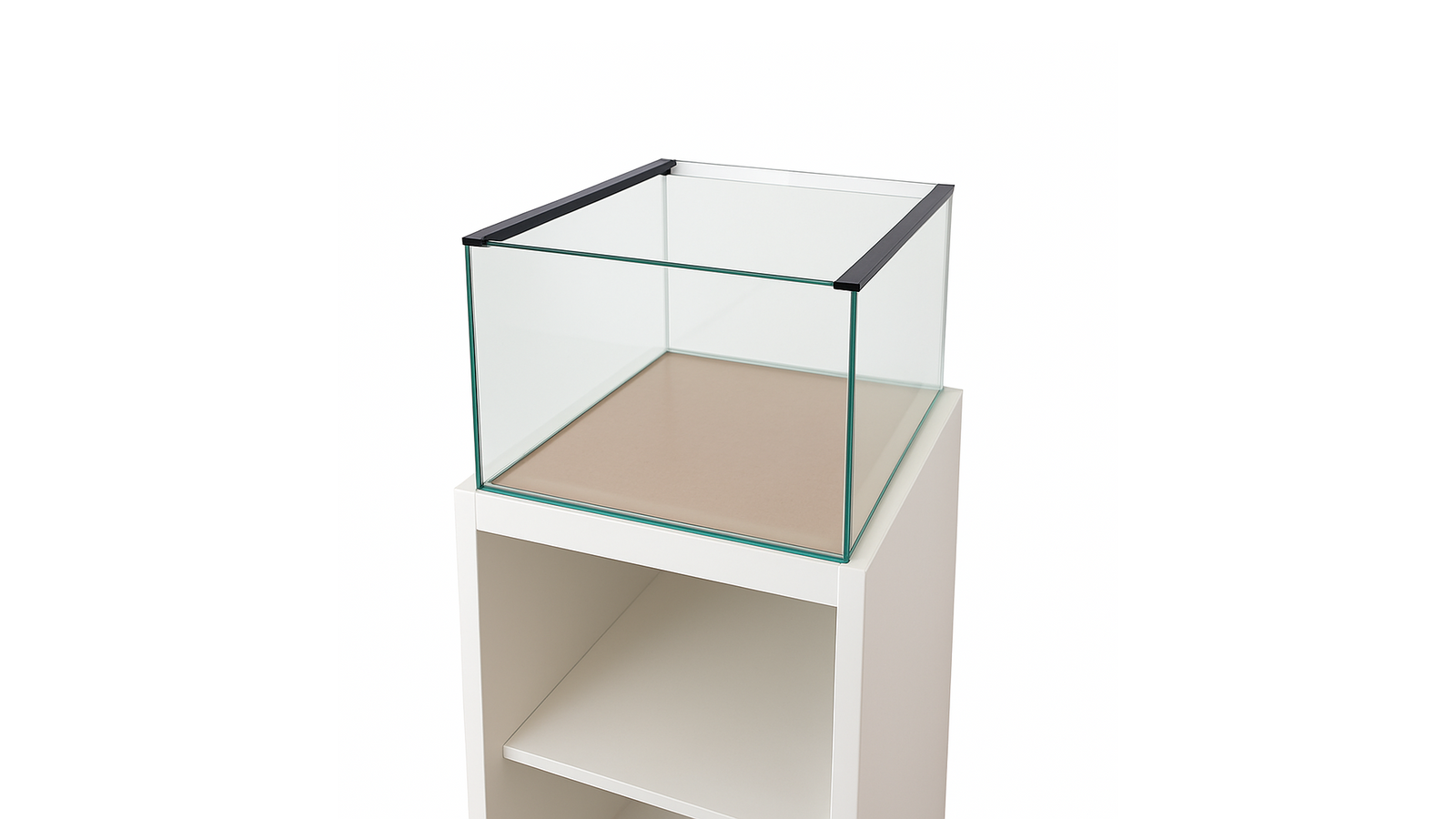 27l Kallax - Aquarium 33x38x22cm (LxTxH) für KALLAX-Regal - GarnelenTv-Shop
27L Kallax Aquarium 33x38x22cm für Garnelenzucht im KALLAX-Regal