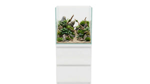 94 Liter Aquarium 40x47x50 cm passend für IKEA Malm mit moderner Glasoptik und kompakter Bauform für Wohnräume