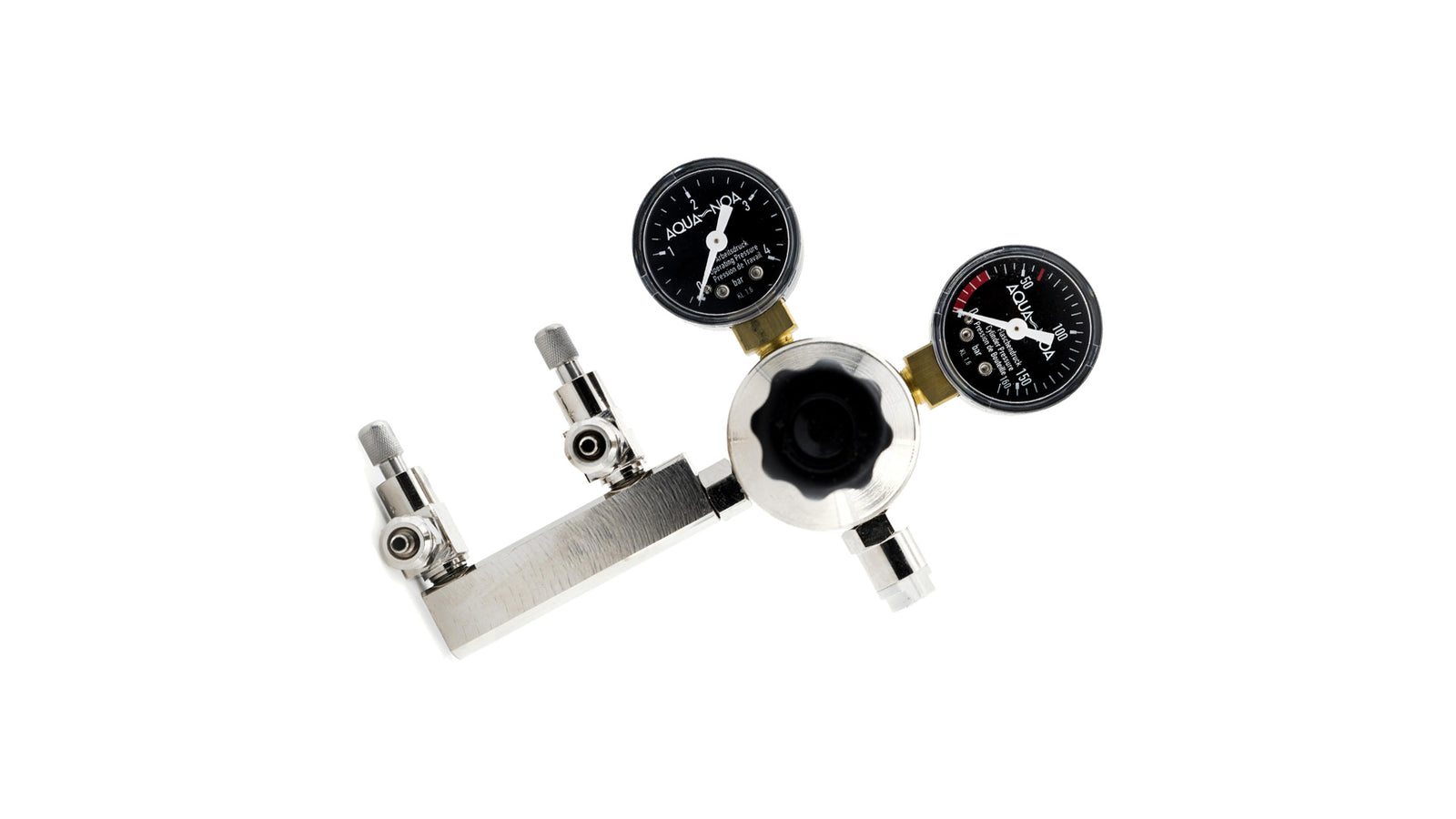 AQUA-NOA CO2 Druckminderer Profi M2 mit 2 Feinnadelventilen