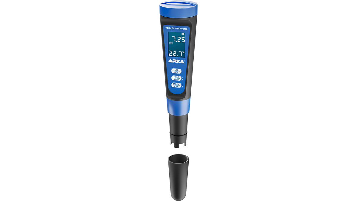 ARKA myAQUA Messgerät für präzise pH, TDS und EC Messungen