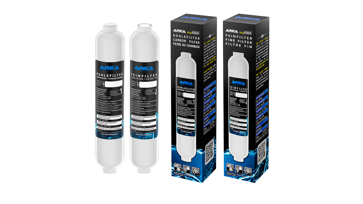 ARKA myAqua 190/380 Fein- &amp; Kohlefilter Set