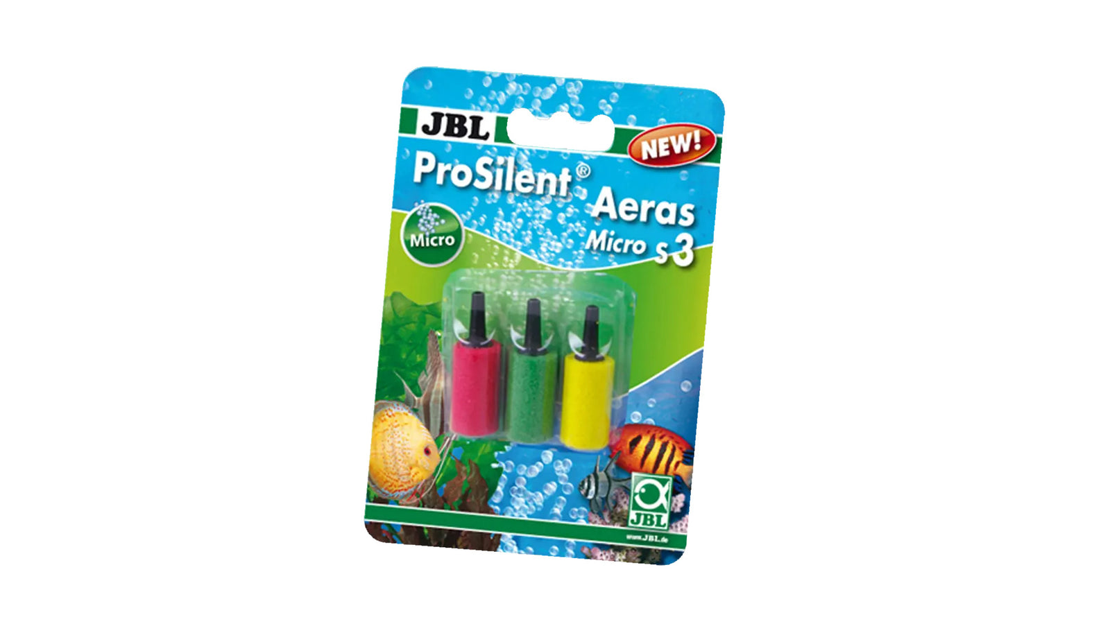 JBL ProSilent Aeras Micro S3 - GarnelenTv-Shop

JBL Aeras Micro S3 Ausströmersteine im 3er Set für Aquarien
