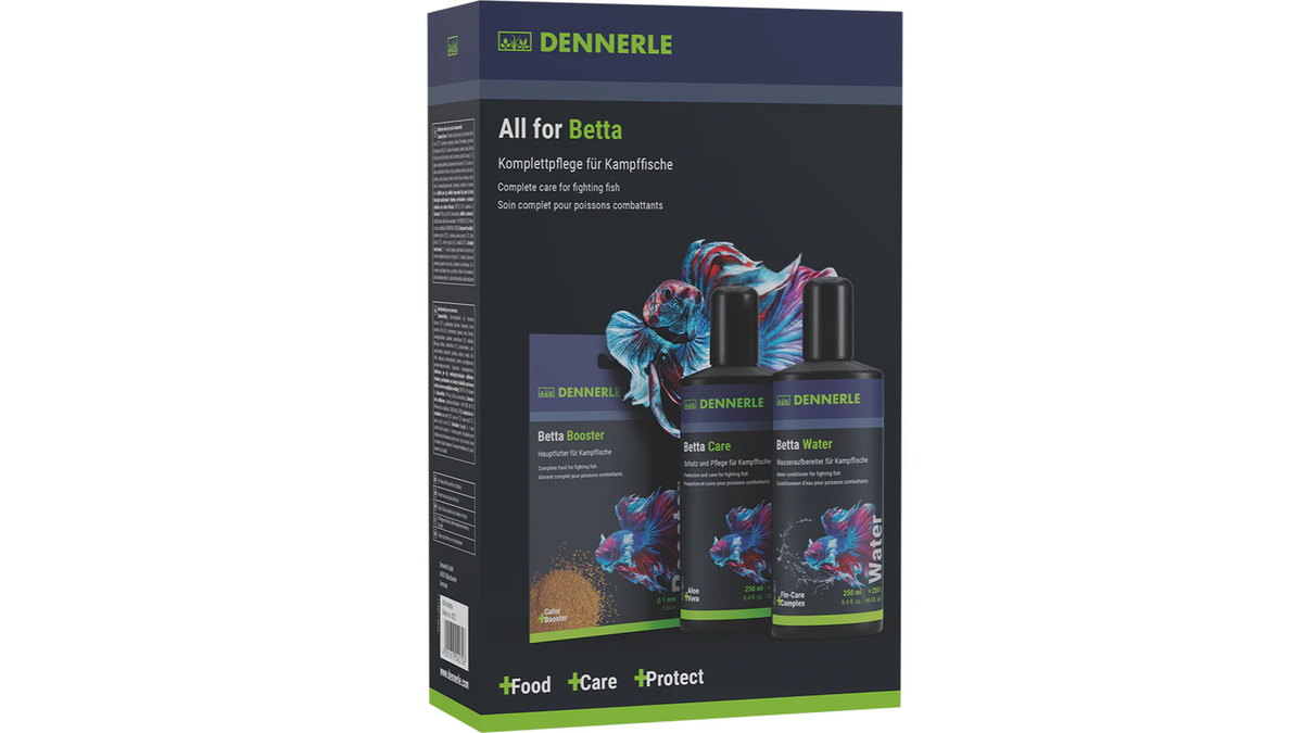 Dennerle - All for Betta 3in1 Komplettpflege für Kampffische