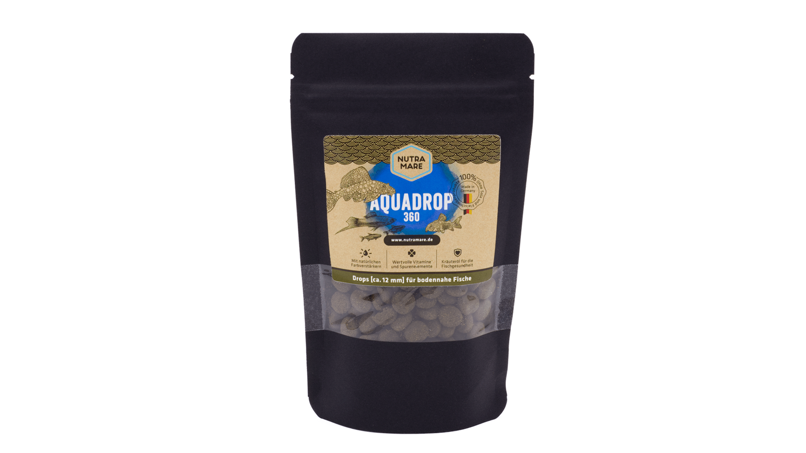 Nutramare Aquadrop360 Futtertabletten für Bodenfische & Welse