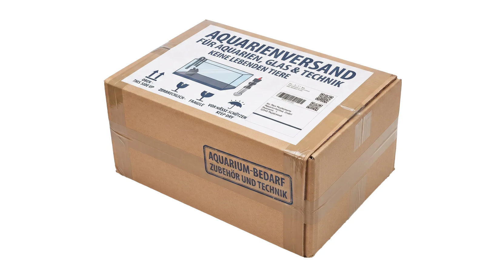 Aquarienversand Verpackung