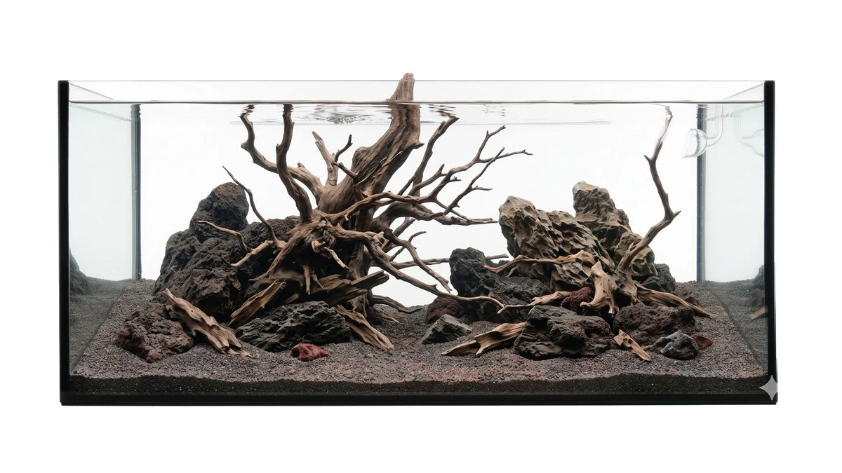 Aquarium 100x50x40cm – 200L Glasbecken mit schwarzen Silikonfugen
240L Aquarium 120x50x40cm mit schwarzem Silikon
