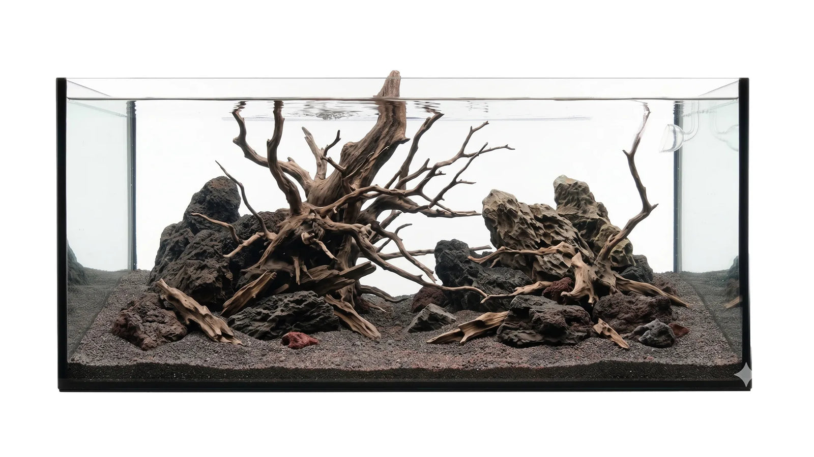 Aquarium 100x50x40cm – 200L Glasbecken mit schwarzen Silikonfugen
240L Aquarium 120x50x40cm mit schwarzem Silikon
