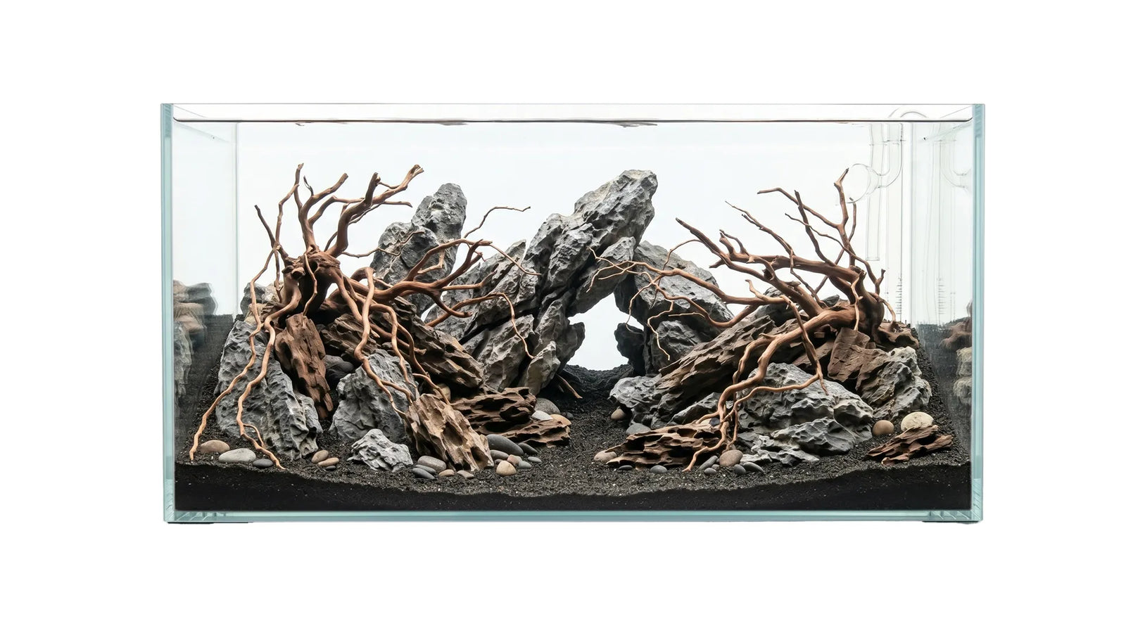 AquaScape Aquarium in den maßen Aquarium 120x50x50cm (LxTxH) 300l