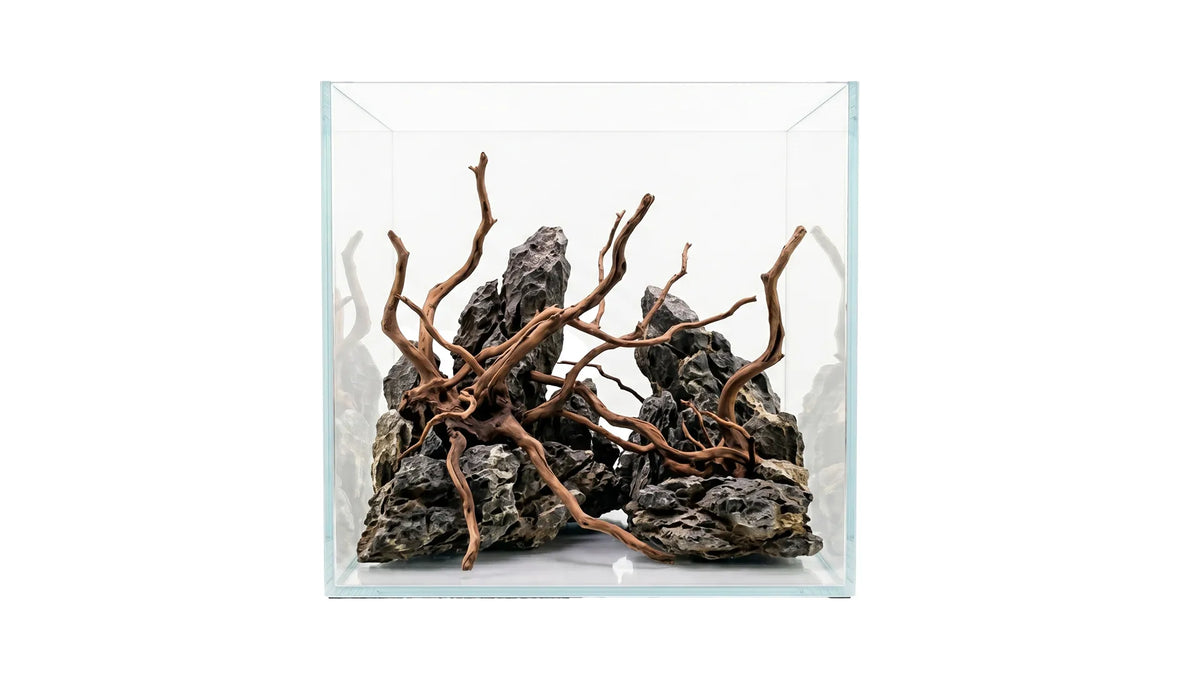 Aquascape Aquarium für IKEA Kallax Aquarium in dem maßen 41x39x40cm