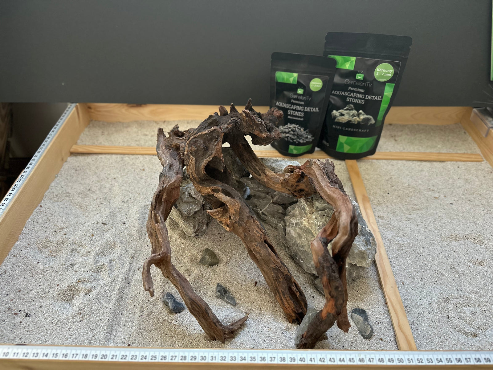 Aquascape Hardscape Set 5 für Kallax Aquarium
