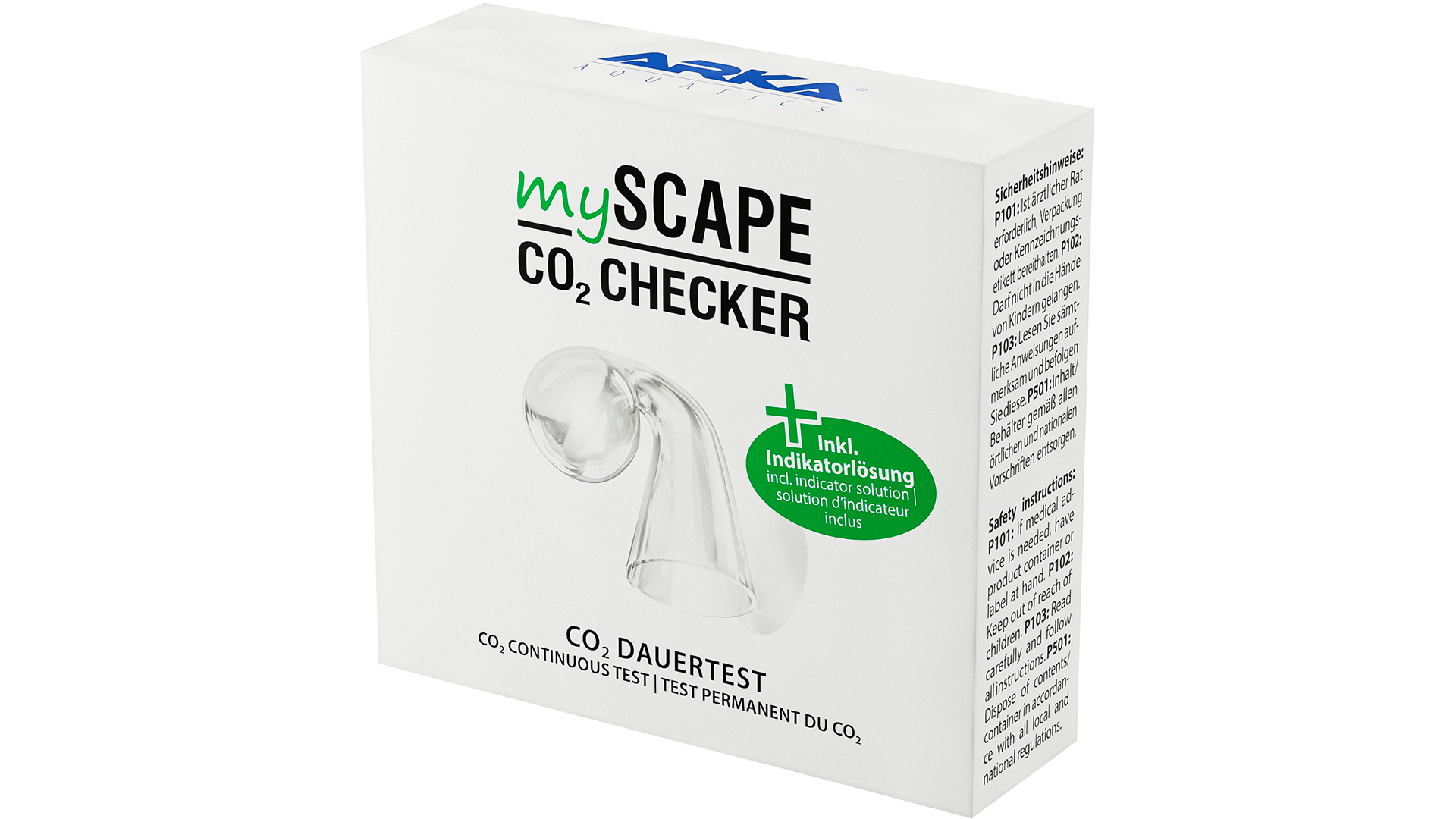 Arka mySCAPE CO₂ Checker Set für Aquarien

Arka mySCAPE CO₂ Checker Set für Aquarien
