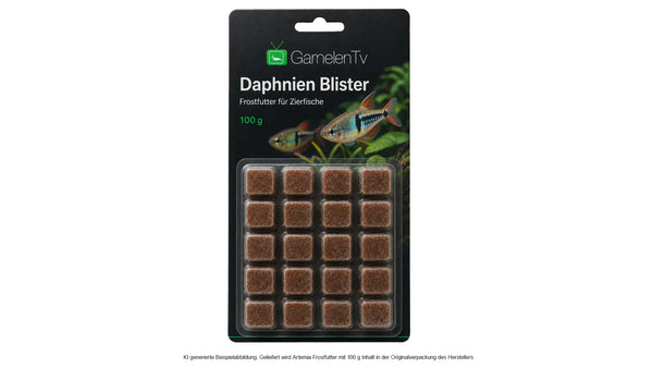 Daphnien Blister 100 g - Frostfutter