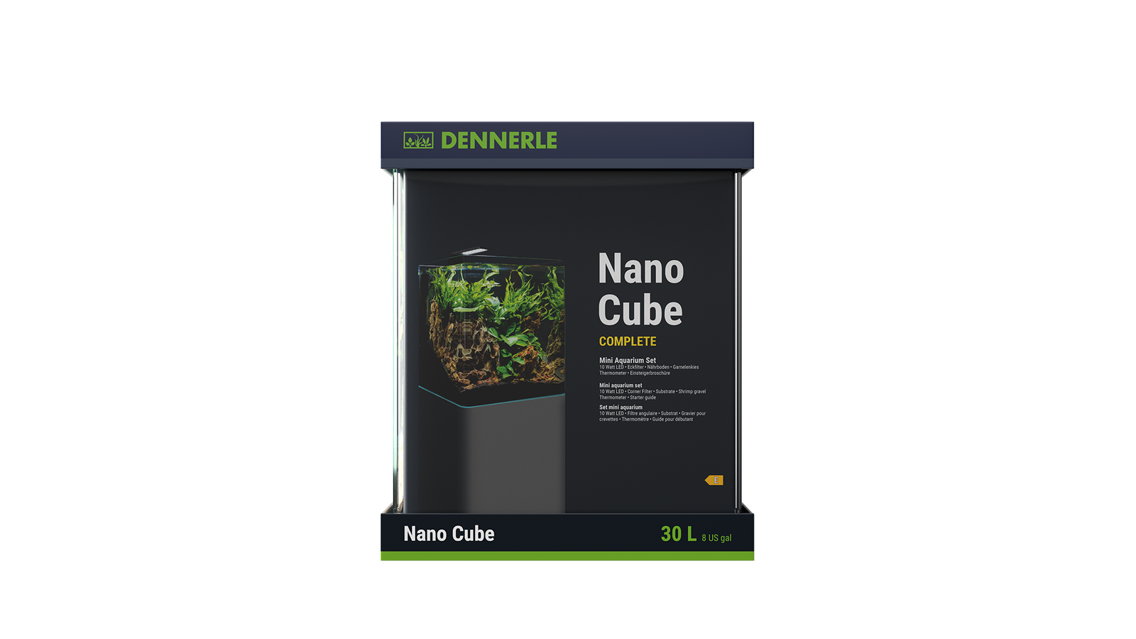 Dennerle Nano Cube Complete mit modernem Design
