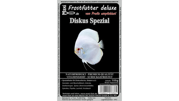 Diskus Spezial - Frostfutter von maxi-fish | Hochwertige Frostnahrung für Diskusfische