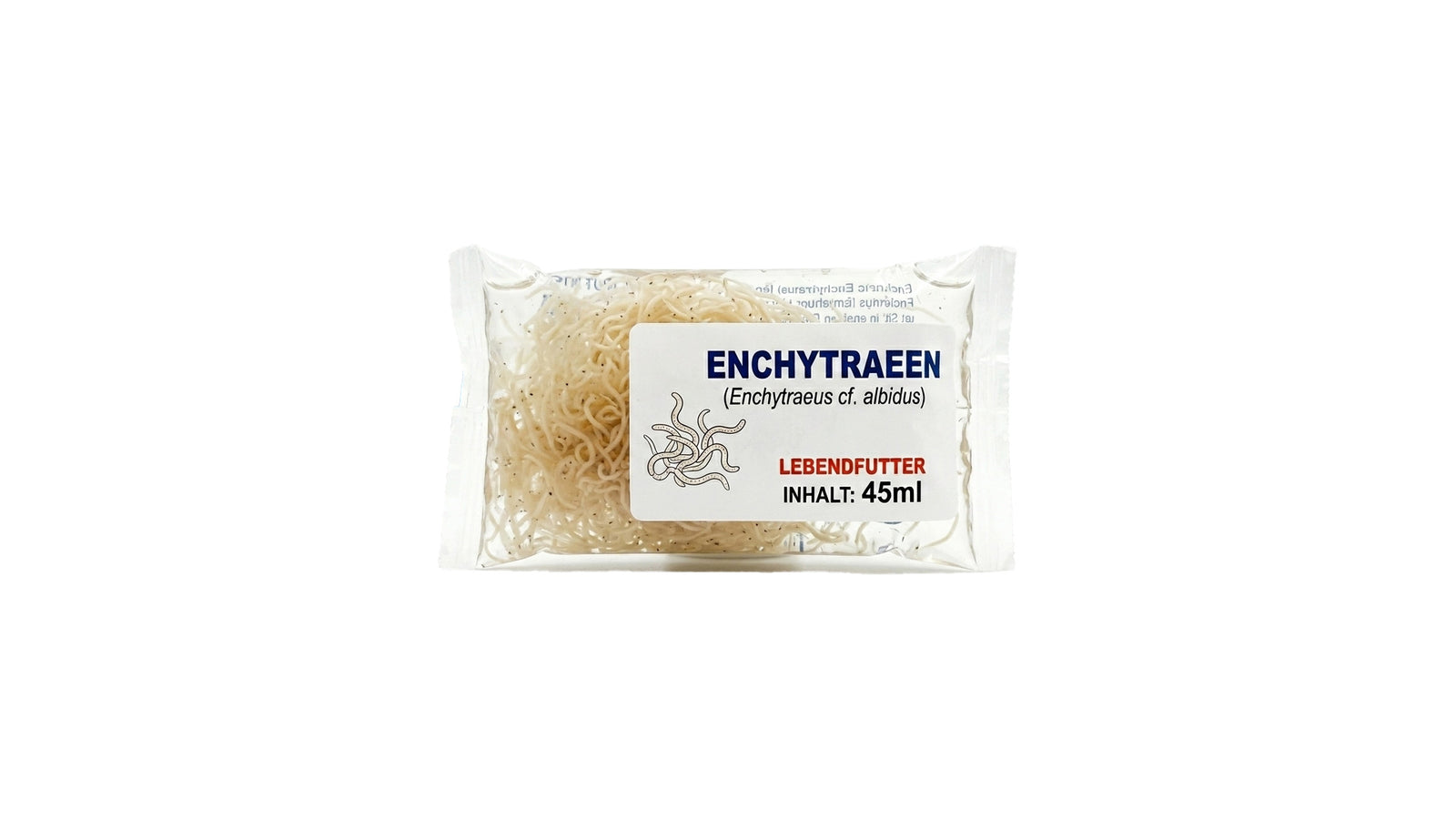 Enchytraeen (Enchytraeus cf. albidus) - Lebendfutter 45ml