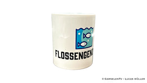 Liebevoll gestaltete Flossengenossen Tasse für den Alltag