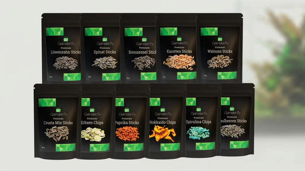 Premium Futterpaket für Garnelen und Wirbellose