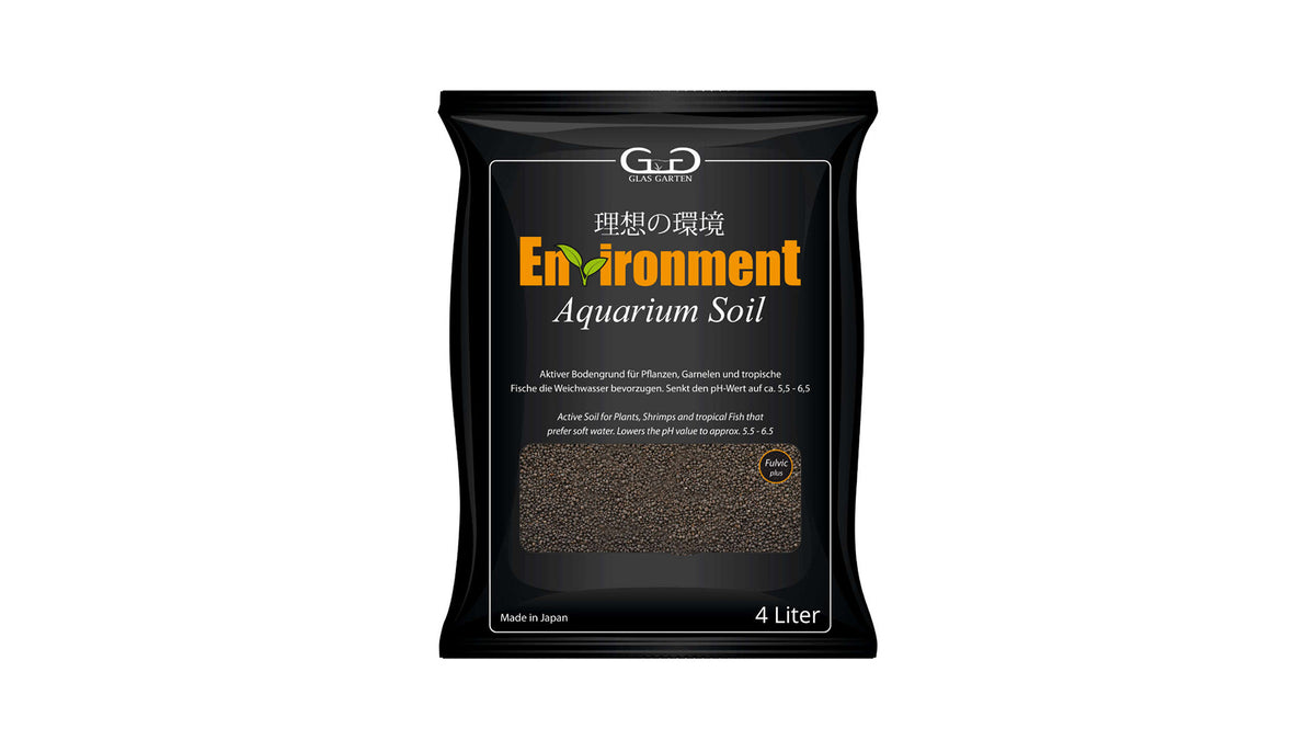 GlasGarten Environment Aquarium Soil 4 Liter für Zwerggarnelen