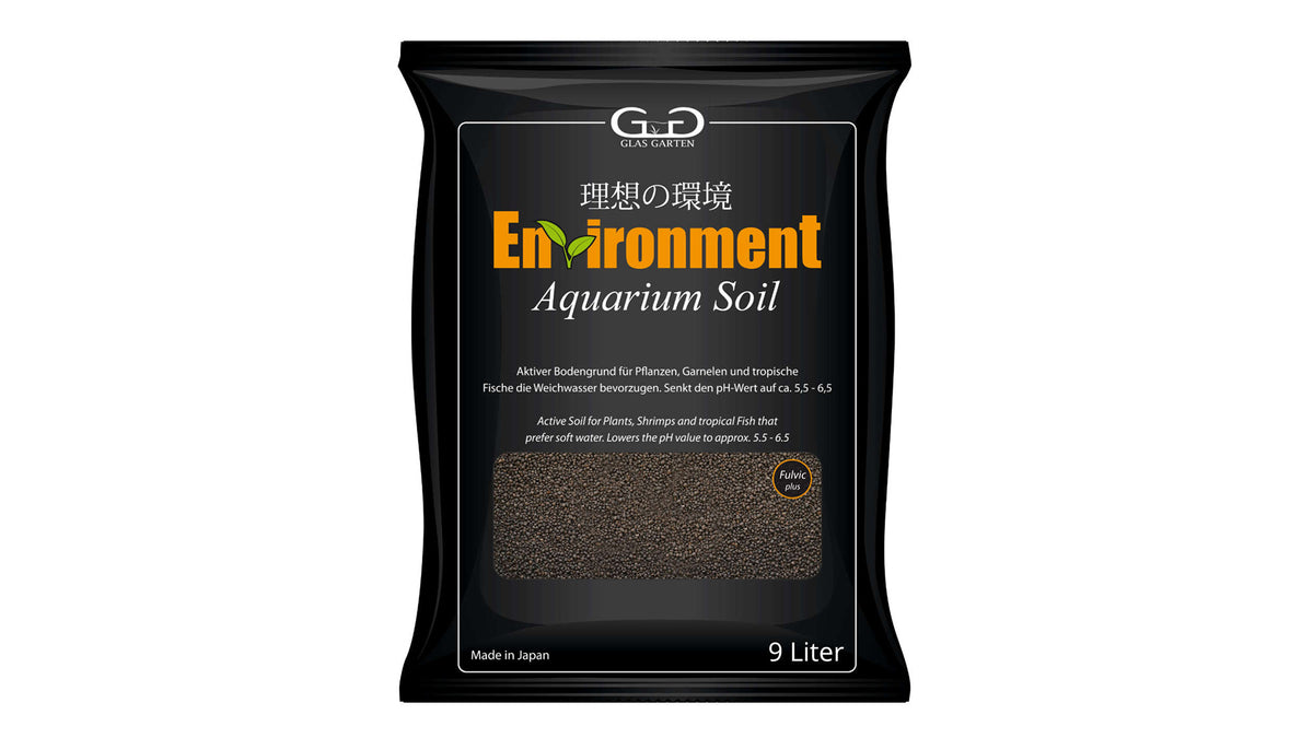 GlasGarten Environment Aquarium Soil 9 Liter Soil Bodengrund