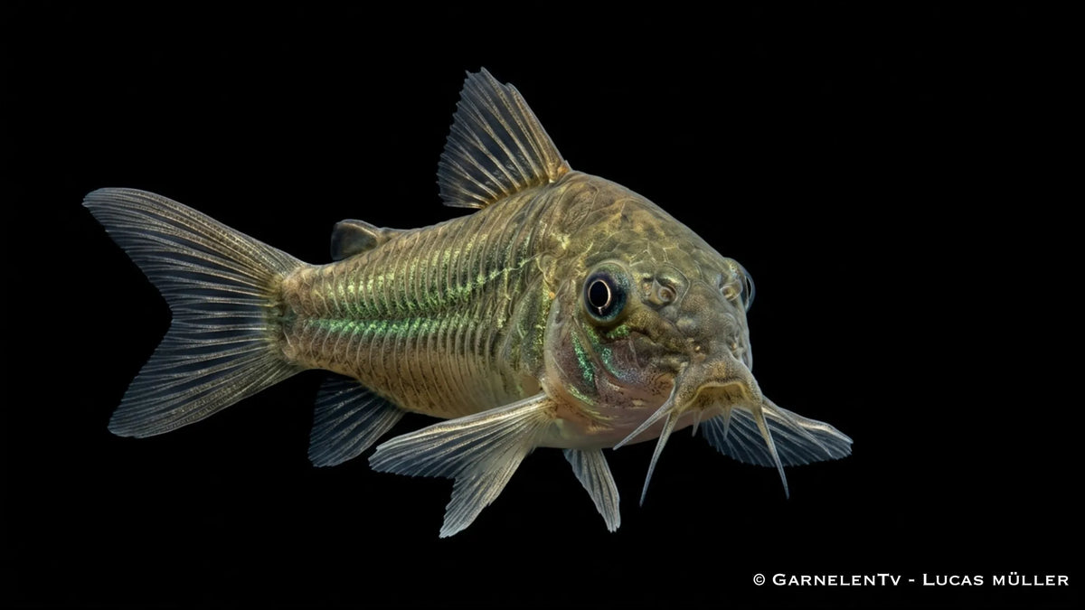 Green Laser Panzerwels CW 009  - Osteogaster (Corydoras) spec. neon greenstripe