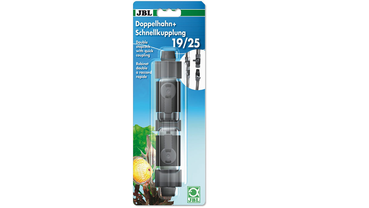 JBL Doppelhahn + Schnellkupplung - GarnelenTv-Shop

POM/ABS Kunststoff Schnellkupplung für Aquariumtechnik
