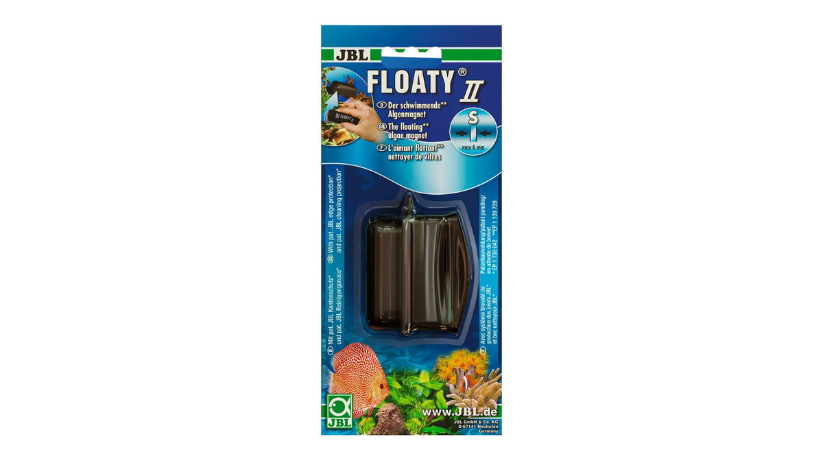 Magnetische Reinigung von Aquarienscheiben mit JBL FLOATY II