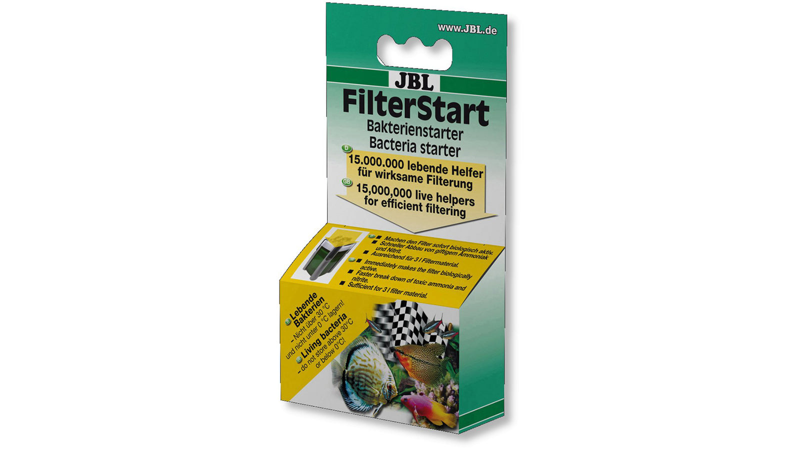 JBL FilterStart - GarnelenTv-Shop

JBL FilterStart Bakterienstarter für Aquarien – Schnellere Filteraktivierung
