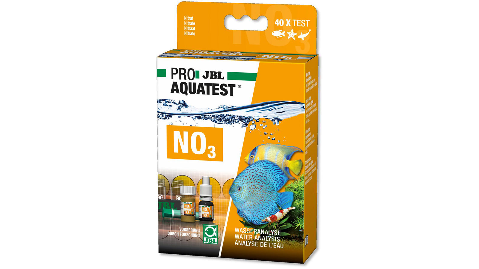 JBL PROAQUATEST NO3 Nitrat - GarnelenTv-Shop

JBL ProAquaTest NO3 Schnelltest Set
