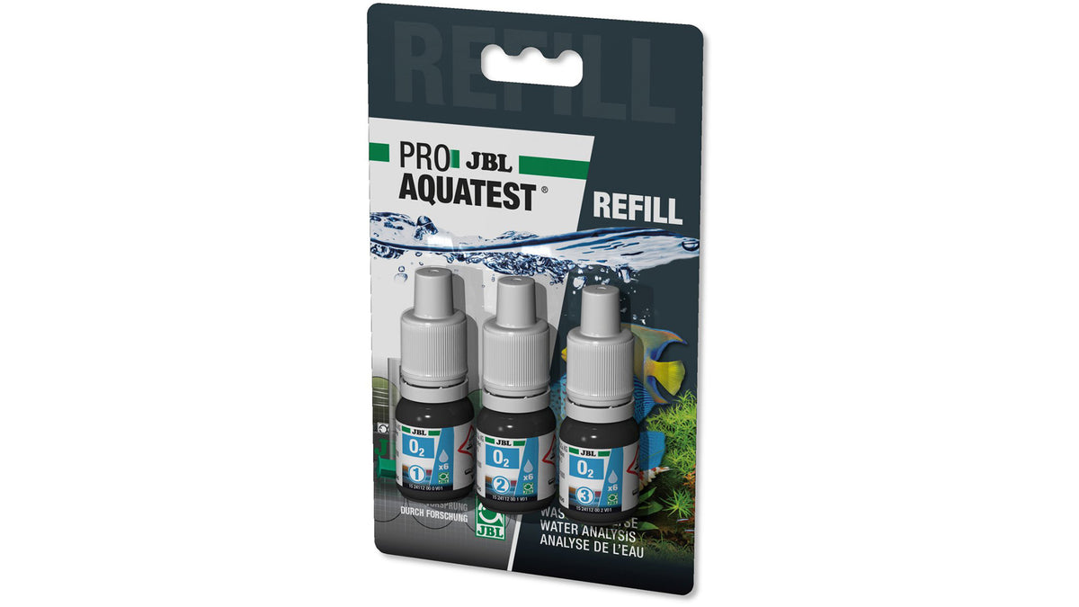 Sauerstoffgehalt messen Aquarien Teiche JBL Testset